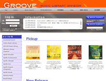 Tablet Screenshot of groove-musicsearch.com